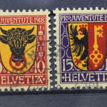 Schweiz, MiNr. 143-144, gestempelt