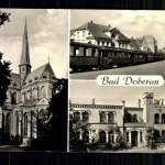 Bad Doberan, Klosterkirche, Bäderbahn "Molly", Handwerkerheim
