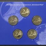 Deutschland, 2 Euro Porta Nigra 2017, Set in PP