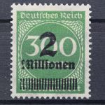 Deutsches Reich, MiNr. 310 PF V, postfrisch, geprüft Infla