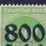 Deutsches Reich, MiNr. 308 PF II, postfrisch, geprüft Infla