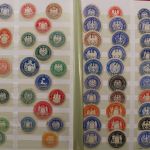 Alte Privatpostmarken und Siegelmarken, Partie im Album