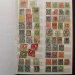 Alte Privatpostmarken und Siegelmarken, Partie im Album