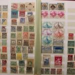 Alte Privatpostmarken und Siegelmarken, Partie im Album