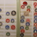 Alte Privatpostmarken und Siegelmarken, Partie im Album