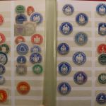 Alte Privatpostmarken und Siegelmarken, Partie im Album