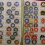 Alte Privatpostmarken und Siegelmarken, Partie im Album