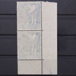 Gem. Ausgaben, MiNr. 962, Paar Ecke li. u., PL-Nr. 2, postfrisch