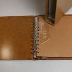 SAFE, hellbrauner Variant-Ringbinder, 11-Ring-Mechanik mit Schutzkassette