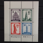 FZ Baden, MiNr. Block 1 A PLF: I, postfrisch