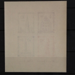 FZ Baden, MiNr. Block 1 B PLF: IV, postfrisch