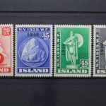 Island, MiNr. 218-221, postfrisch