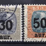 Island, MiNr. 112-113, gestempelt