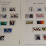 Deutschland (BRD) 1985-1989, postfrische komplette Slg. auf Leuchtturm SF