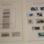 Deutschland (BRD) 1985-1989, postfrische komplette Slg. auf Leuchtturm SF