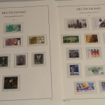 Deutschland (BRD) 1985-1989, postfrische komplette Slg. auf Leuchtturm SF