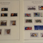 Deutschland (BRD) 1985-1989, postfrische komplette Slg. auf Leuchtturm SF