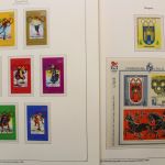 Olympische Spiele 1980, über 80 Vordruckblätter mit Briefmarken
