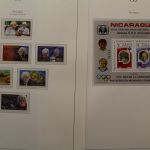 Olympische Spiele 1980, über 80 Vordruckblätter mit Briefmarken