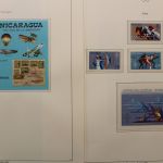 Olympische Spiele 1980, über 80 Vordruckblätter mit Briefmarken
