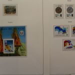 Olympische Spiele 1980, über 80 Vordruckblätter mit Briefmarken