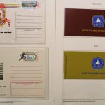 Olympische Spiele 1980, über 80 Vordruckblätter mit Briefmarken