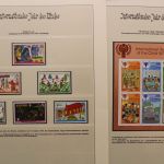 Jahr des Kindes 1979, über 100 Vordruckblätter mit Briefmarken