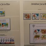 Jahr des Kindes 1979, über 100 Vordruckblätter mit Briefmarken