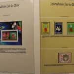 Jahr des Kindes 1979, über 100 Vordruckblätter mit Briefmarken