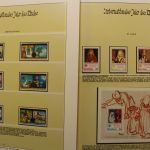 Jahr des Kindes 1979, über 100 Vordruckblätter mit Briefmarken