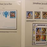 Jahr des Kindes 1979, über 100 Vordruckblätter mit Briefmarken
