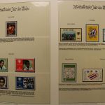 Jahr des Kindes 1979, über 100 Vordruckblätter mit Briefmarken