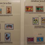 Jahr des Kindes 1979, über 100 Vordruckblätter mit Briefmarken