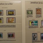 Jahr des Kindes 1979, über 100 Vordruckblätter mit Briefmarken