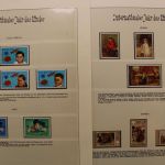 Jahr des Kindes 1979, über 100 Vordruckblätter mit Briefmarken