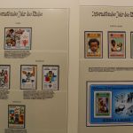 Jahr des Kindes 1979, über 100 Vordruckblätter mit Briefmarken
