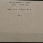 Schweiz, MiNr. Block 12, Sonderstempel