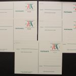Deutschland, MiNr. PSo 3/01-05 Musterstempel, ungebraucht
