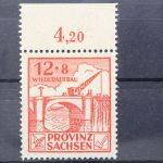 Sowj. Zone, MiNr. 88 A b PF VIII Oberrand, postfrisch, BPP Signatur