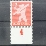 Sowj. Zone, MiNr. 5 A PF IV, postfrisch