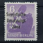 Sowj. Zone, MiNr. 201 A wb x, postfrisch, BPP Signatur