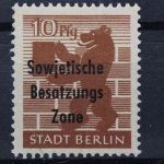 Sowj. Zone, MiNr. 203 A a waz DDII, postfrisch, BPP Signatur