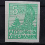 Sowj. Zone, MiNr. 32 x b, Falz, BPP Signatur