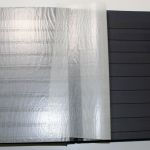 Einsteckalben-Posten, 8 gebrauchte Alben schwarze Seiten