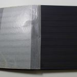 Einsteckalben-Posten, 8 gebrauchte Alben schwarze Seiten