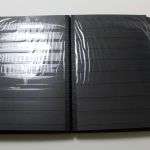 Einsteckalben-Posten, 8 gebrauchte Alben schwarze Seiten