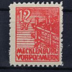 Sowj. Zone, MiNr. 36 y f, postfrisch, BPP Signatur