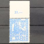 Sowj. Zone, MiNr. 27 PF X, Oberrand, postfrisch