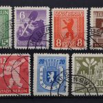 Sowjetische Zone, MiNr. 1-7 B, gestempelt, BPP Signatur