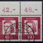 Deutschland (BRD), MiNr. 357 y WP Oberrand, gestempelt